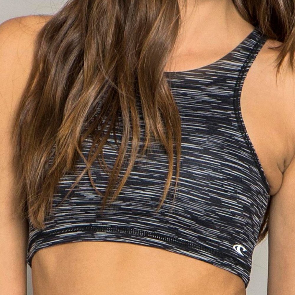 COPY - O'Neill 365 Vamp Cropped Halter Sports Bra Size S